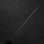 Santoku Silver Steel #3 Nashiji Walnussholz Griff 165mm-[Musashi]-[Japan-Küchenmesser]