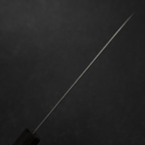 Santoku Silver Steel #3 Nashiji Walnussholz Griff 165mm-[Musashi]-[Japan-Küchenmesser]