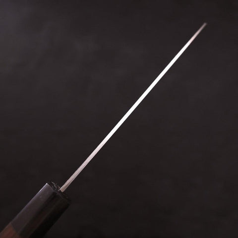 Santoku Stainless Clad Blue Super Polished Rosewood Handle 165mm (6.5”)-[Musashi]-[Japan-Küchenmesser]