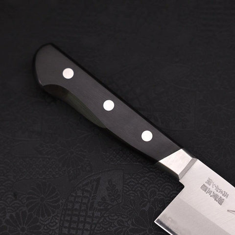 Santoku Sweden Stainless Steel Polished Western Handle 180mm (7”)-[Musashi]-[Japan-Küchenmesser]