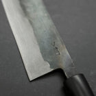 Santoku V-Toku Kurouchi Damascus Buffalo Magnolia Handle 170mm (6.7”)-[Musashi]-[Japan-Küchenmesser]