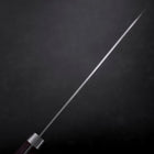 Santoku VG-1 Bokashi Westlicher Mahagoni Griff 165mm-[Musashi]-[Japan-Küchenmesser]