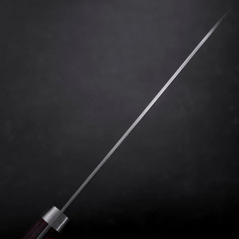 Santoku VG-1 Bokashi Westlicher Mahagoni Griff 165mm-[Musashi]-[Japan-Küchenmesser]