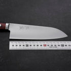 Santoku VG-1 Bokashi Westlicher Mahagoni Griff 165mm-[Musashi]-[Japan-Küchenmesser]
