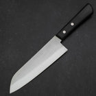 Santoku VG-1 Nashiji Schwarzer Westlicher Griff 165mm-[Musashi]-[Japan-Küchenmesser]