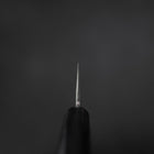 Santoku VG-1 Nashiji Schwarzer Westlicher Griff 165mm-[Musashi]-[Japan-Küchenmesser]