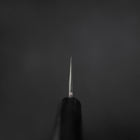 Santoku VG-1 Nashiji Schwarzer Westlicher Griff 165mm-[Musashi]-[Japan-Küchenmesser]