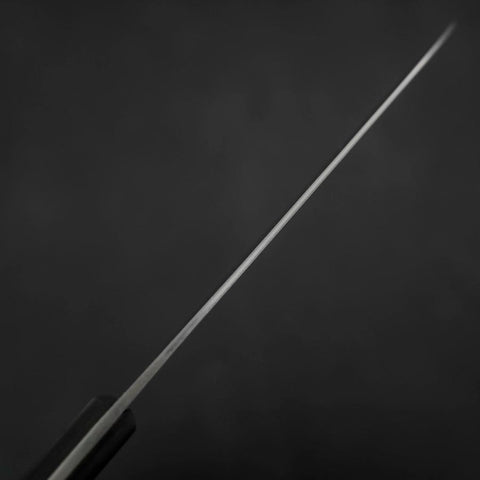 Santoku VG-1 Nashiji Schwarzer Westlicher Griff 165mm-[Musashi]-[Japan-Küchenmesser]