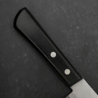 Santoku VG-1 Nashiji Western Black Handle 165mm-[Musashi]-[Japan-Küchenmesser]