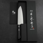 Santoku VG-1 Poliert Dunkelblauer Westlicher Griff 165mm-[Musashi]-[Japan-Küchenmesser]
