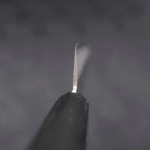 Santoku VG-1 Poliert Schwarzer Westlicher Griff 140mm-[Musashi]-[Japan-Küchenmesser]