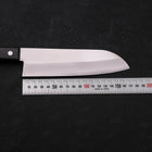 Santoku VG-1 Poliert Schwarzer Westlicher Griff 165mm Limitiert-[Musashi]-[Japan-Küchenmesser]