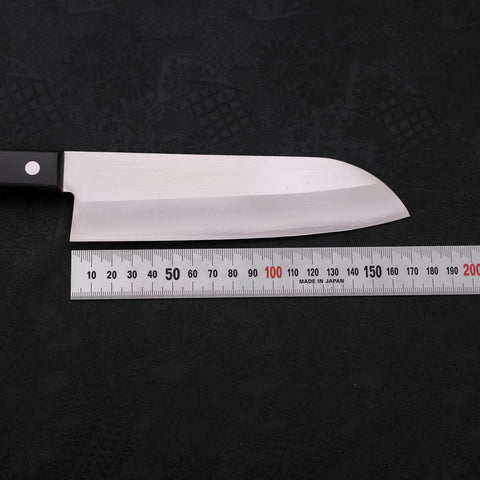 Santoku VG-1 Poliert Schwarzer Westlicher Griff 165mm Limitiert-[Musashi]-[Japan-Küchenmesser]