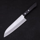 Santoku VG-1 Poliert Schwarzer Westlicher Griff 165mm-[Musashi]-[Japan-Küchenmesser]