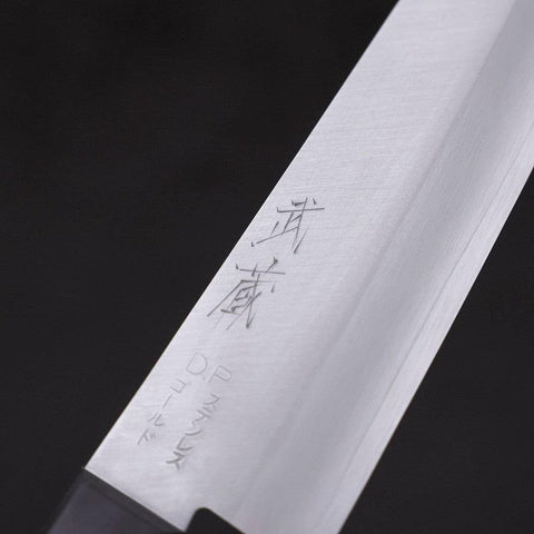 Santoku VG-1 Poliert Schwarzer Westlicher Griff 165mm-[Musashi]-[Japan-Küchenmesser]