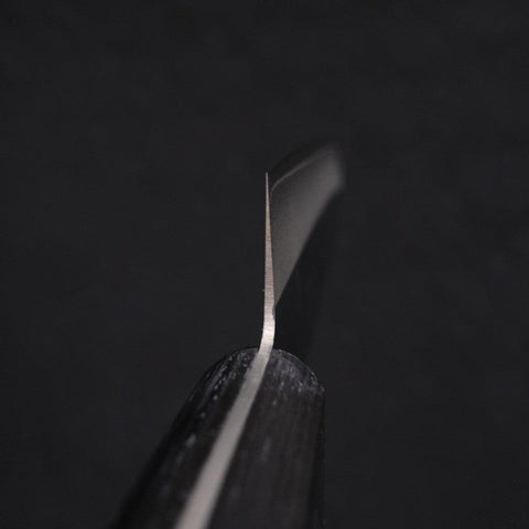 Santoku VG-1 Poliert Schwarzer Westlicher Griff 165mm-[Musashi]-[Japan-Küchenmesser]