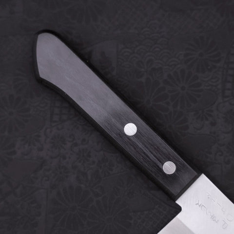 Santoku VG-1 Poliert Schwarzer Westlicher Griff 165mm-[Musashi]-[Japan-Küchenmesser]