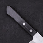 Santoku VG-1 Poliert Schwarzer Westlicher Griff 165mm-[Musashi]-[Japan-Küchenmesser]