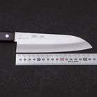 Santoku VG-1 Poliert Schwarzer Westlicher Griff 165mm-[Musashi]-[Japan-Küchenmesser]