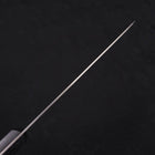 Santoku VG-1 Poliert Schwarzer Westlicher Griff 165mm-[Musashi]-[Japan-Küchenmesser]