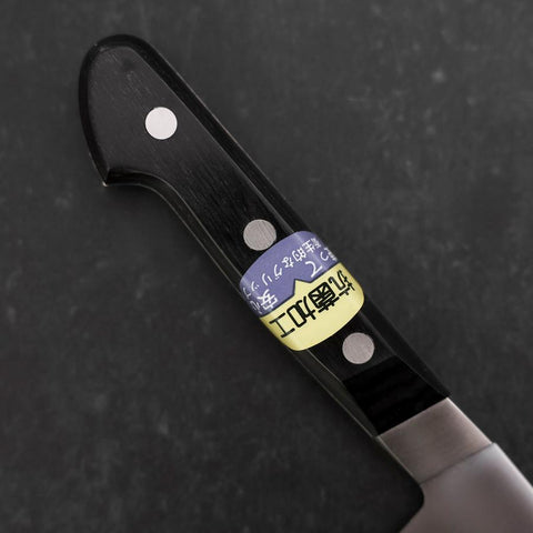 Santoku VG-1 Poliert Schwarzer Westlicher Griff 165mm-[Musashi]-[Japan-Küchenmesser]