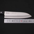 Santoku VG-1 Poliert Schwarzer Westlicher Griff 165mm-[Musashi]-[Japan-Küchenmesser]