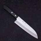 Santoku VG-1 Poliert Schwarzer Westlicher Griff 165mm-[Musashi]-[Japan-Küchenmesser]