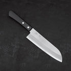 Santoku VG-1 Poliert Schwarzer Westlicher Griff 170mm (Tsuba Nashi)-[Musashi]-[Japan-Küchenmesser]