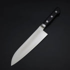 Santoku VG-1 Poliert Schwarzer Westlicher Griff 180mm-[Musashi]-[Japan-Küchenmesser]