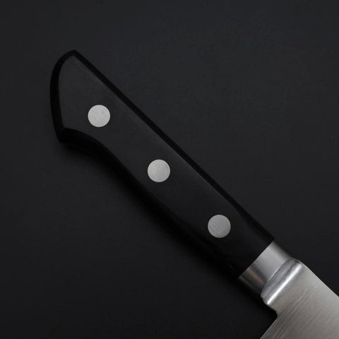 Santoku VG-1 Poliert Schwarzer Westlicher Griff 180mm-[Musashi]-[Japan-Küchenmesser]