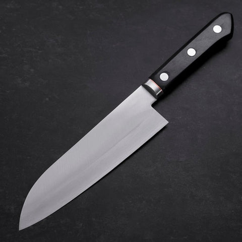 Santoku VG-1 Poliert Westlicher Griff mit Kupfer-Inlay 170mm-[Musashi]-[Japan-Küchenmesser]