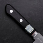Santoku VG-1 Poliert Westlicher Griff mit Orangenem Inlay 165mm-[Musashi]-[Japan-Küchenmesser]