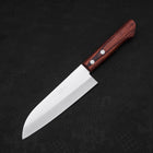 Santoku VG-1 Poliert Westlicher Mahagoni Griff 140mm-[Musashi]-[Japan-Küchenmesser]