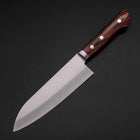 Santoku VG-1 Poliert Westlicher Mahagoni Griff 165mm-[Musashi]-[Japan-Küchenmesser]