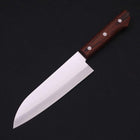 Santoku VG-1 Poliert Westlicher Mahagoni Griff 165mm-[Musashi]-[Japan-Küchenmesser]