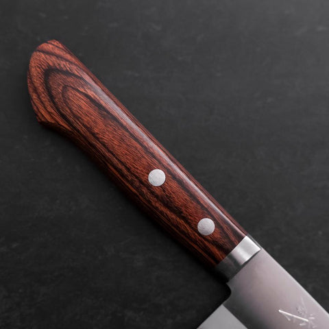 Santoku VG-1 Poliert Westlicher Mahagoni Griff 165mm-[Musashi]-[Japan-Küchenmesser]