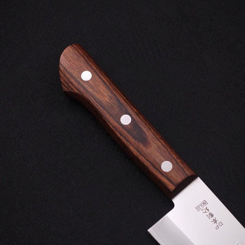 Santoku VG-1 Poliert Westlicher Mahagoni Griff 165mm-[Musashi]-[Japan-Küchenmesser]