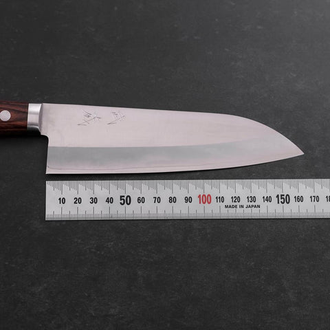 Santoku VG-1 Poliert Westlicher Mahagoni Griff 165mm-[Musashi]-[Japan-Küchenmesser]