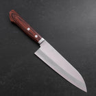 Santoku VG-1 Poliert Westlicher Mahagoni Griff 165mm-[Musashi]-[Japan-Küchenmesser]