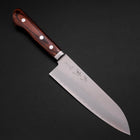 Santoku VG-1 Poliert Westlicher Mahagoni Griff 165mm-[Musashi]-[Japan-Küchenmesser]