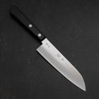 Santoku VG-1 Poliert Westlicher Schwarzer Griff 135mm-[Musashi]-[Japan-Küchenmesser]