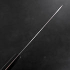 Santoku VG-1 Poliert Westlicher Schwarzer Griff 180mm-[Musashi]-[Japan-Küchenmesser]