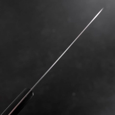 Santoku VG-1 Poliert Westlicher Schwarzer Griff 180mm-[Musashi]-[Japan-Küchenmesser]