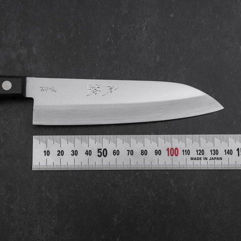Santoku VG-1 Polished Western Black Handle 135mm-[Musashi]-[Japan-Küchenmesser]