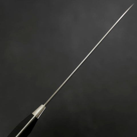 Santoku VG-1 Polished Western Black Handle 165mm-[Musashi]-[Japan-Küchenmesser]