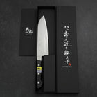 Santoku VG-1 Polished Western Black Handle 165mm-[Musashi]-[Japan-Küchenmesser]