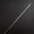 Santoku VG-1 Polished Western Black Handle 170mm (Tsuba-nashi) (6.7”)-[Musashi]-[Japan-Küchenmesser]