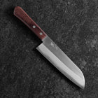 Santoku VG-1 Polished Western Rosewood Handle 170mm (Tsuba Nashi) (6.7”)-[Musashi]-[Japan-Küchenmesser]