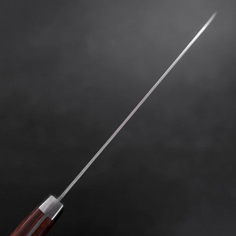 Santoku VG-1 Tsuchime Westlicher Mahagoni Griff 165mm-[Musashi]-[Japan-Küchenmesser]