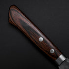 Santoku VG-1 Tsuchime Westlicher Mahagoni Griff 170mm-[Musashi]-[Japan-Küchenmesser]